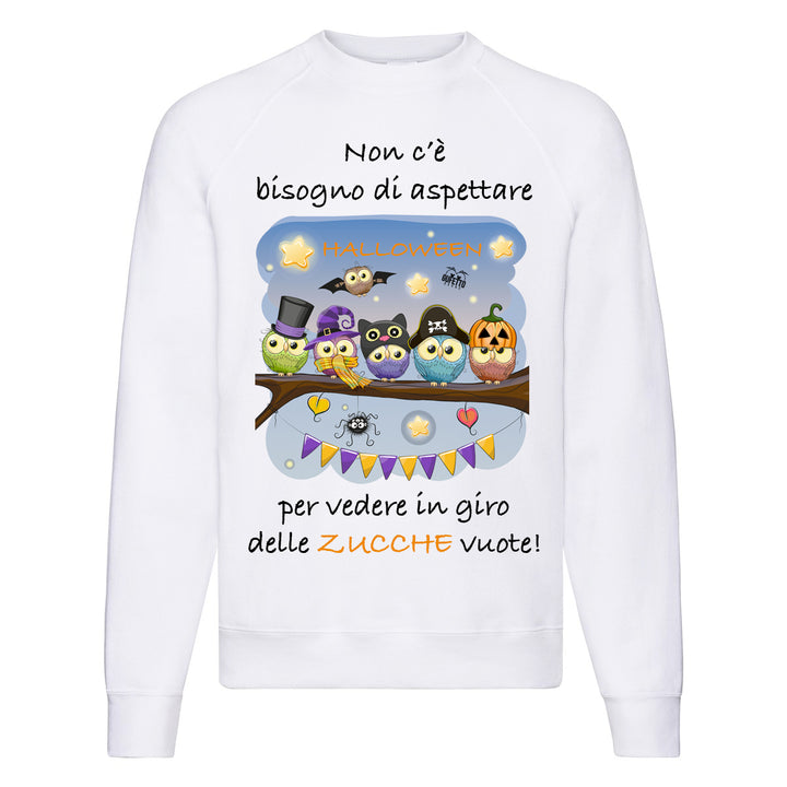 Felpa Classic  Uomo Donna Zucca ( Y831 ) - Gufetto Brand 