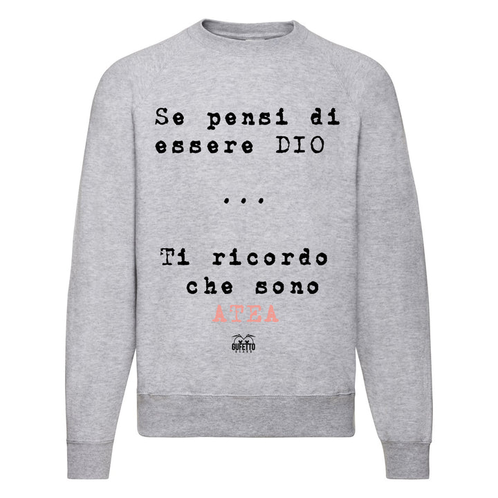 Felpa Classic Donna ATEA ( L082 ) - Gufetto Brand 