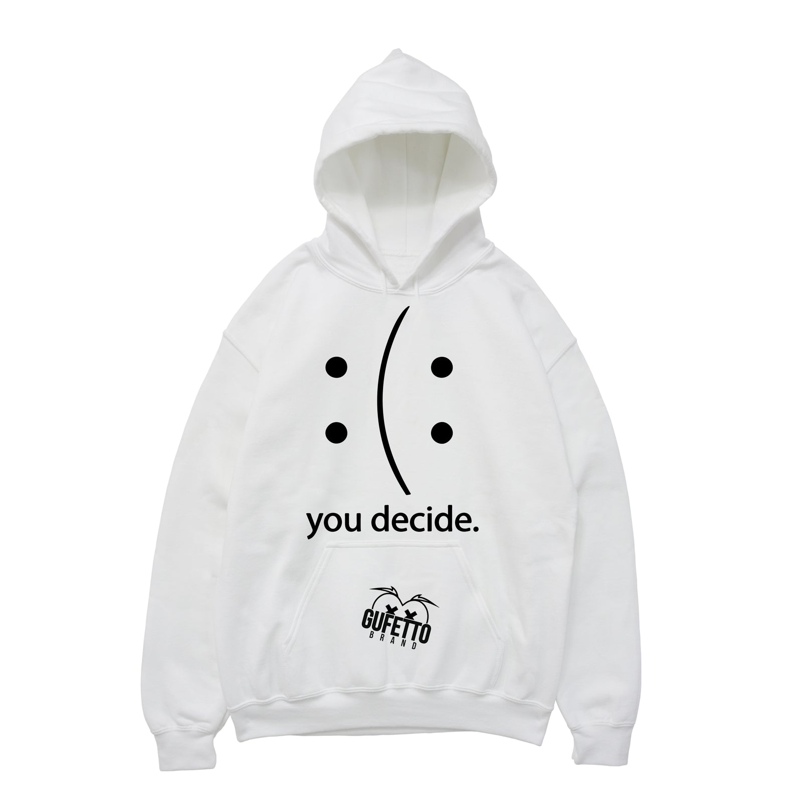Felpa uomo  You Decide ( R825 ) - Gufetto Brand 