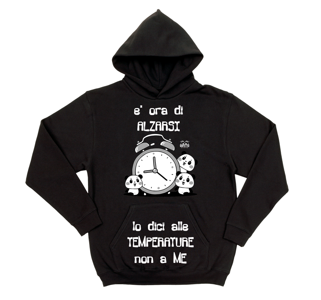 Felpa uomo E' ora di - Gufetto Brand 
