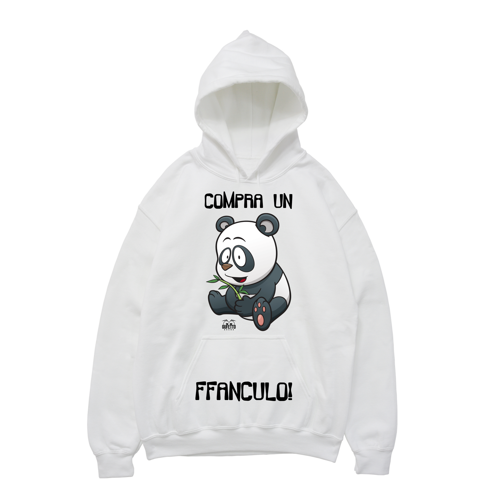 Felpa donna Compra un Panda - Gufetto Brand 