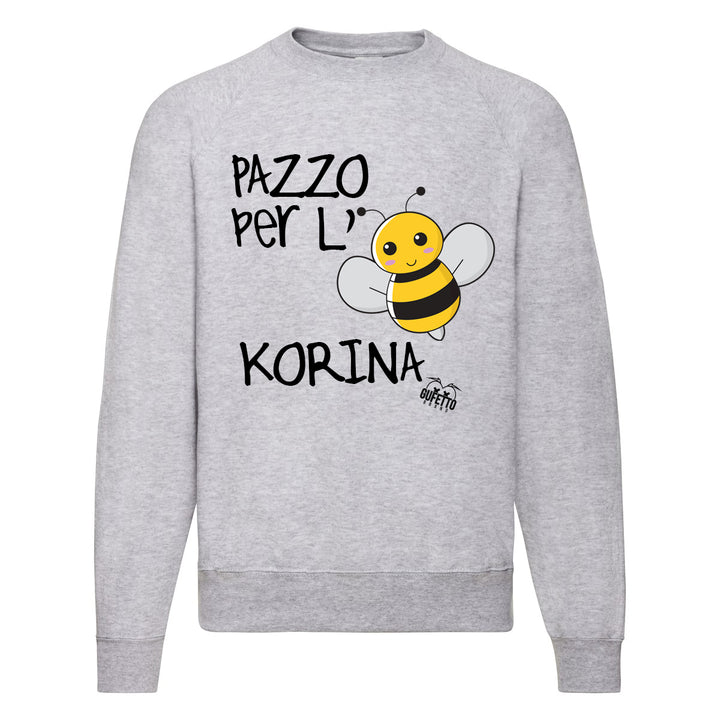 Felpa Classic Uomo PAZZO  ( N402 ) - Gufetto Brand 