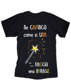 T-shirt Uomo Magic wand - Gufetto Brand 