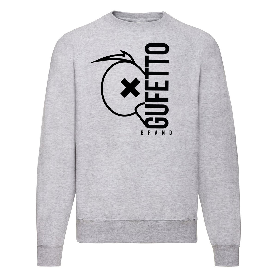Felpa uomo Gufetto Brand Grigia - Gufetto Brand 