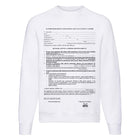 Felpa Classic  Uomo Donna Autocertificazione ( A019 ) - Gufetto Brand 