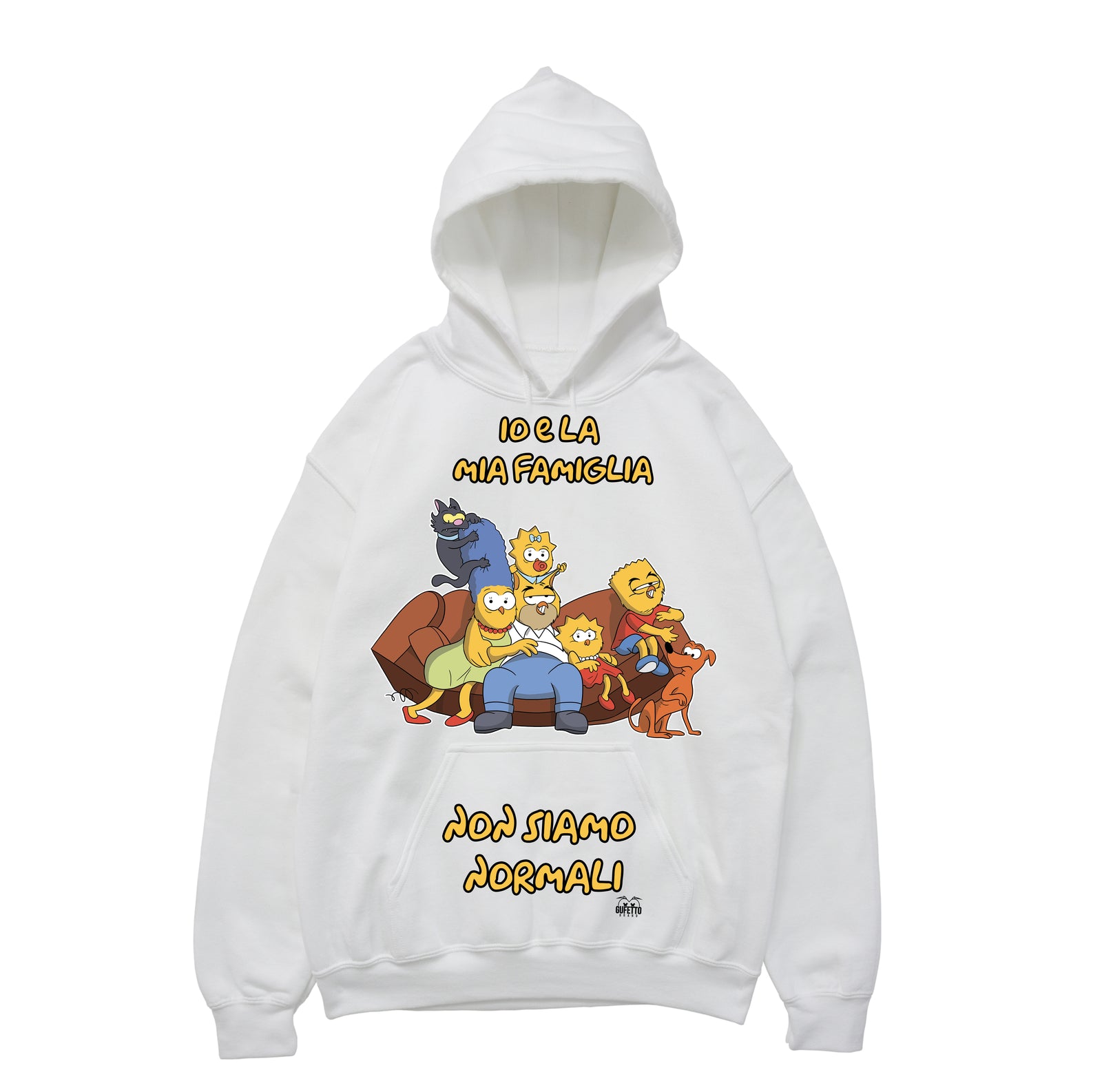 Felpa uomo Famiglia ( L4592 ) - Gufetto Brand 
