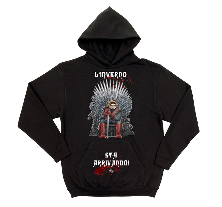 Felpa donna L'inverno sta Arrivando - Gufetto Brand 