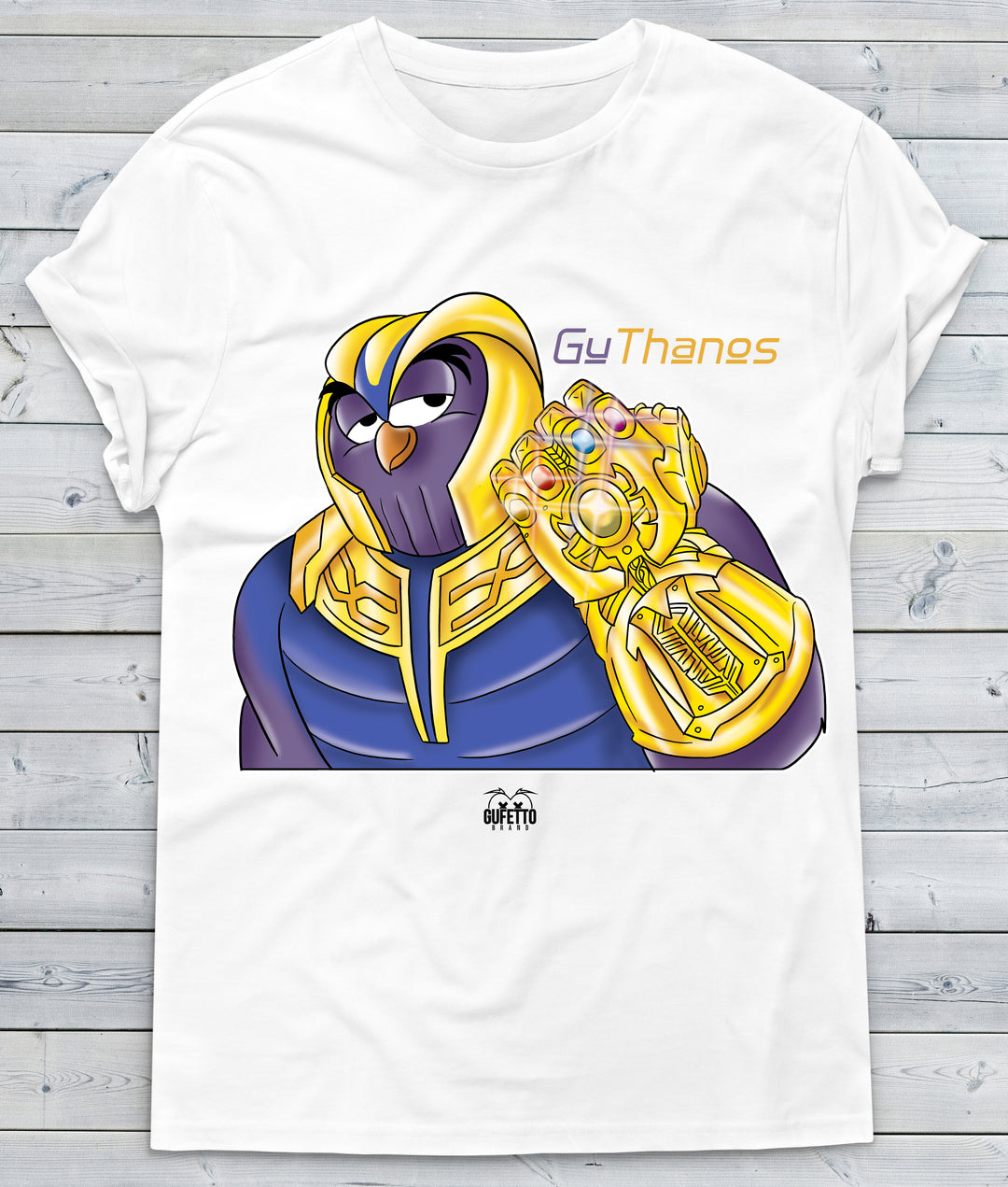 T-shirt Donna Heroes GufThanos - Gufetto Brand 