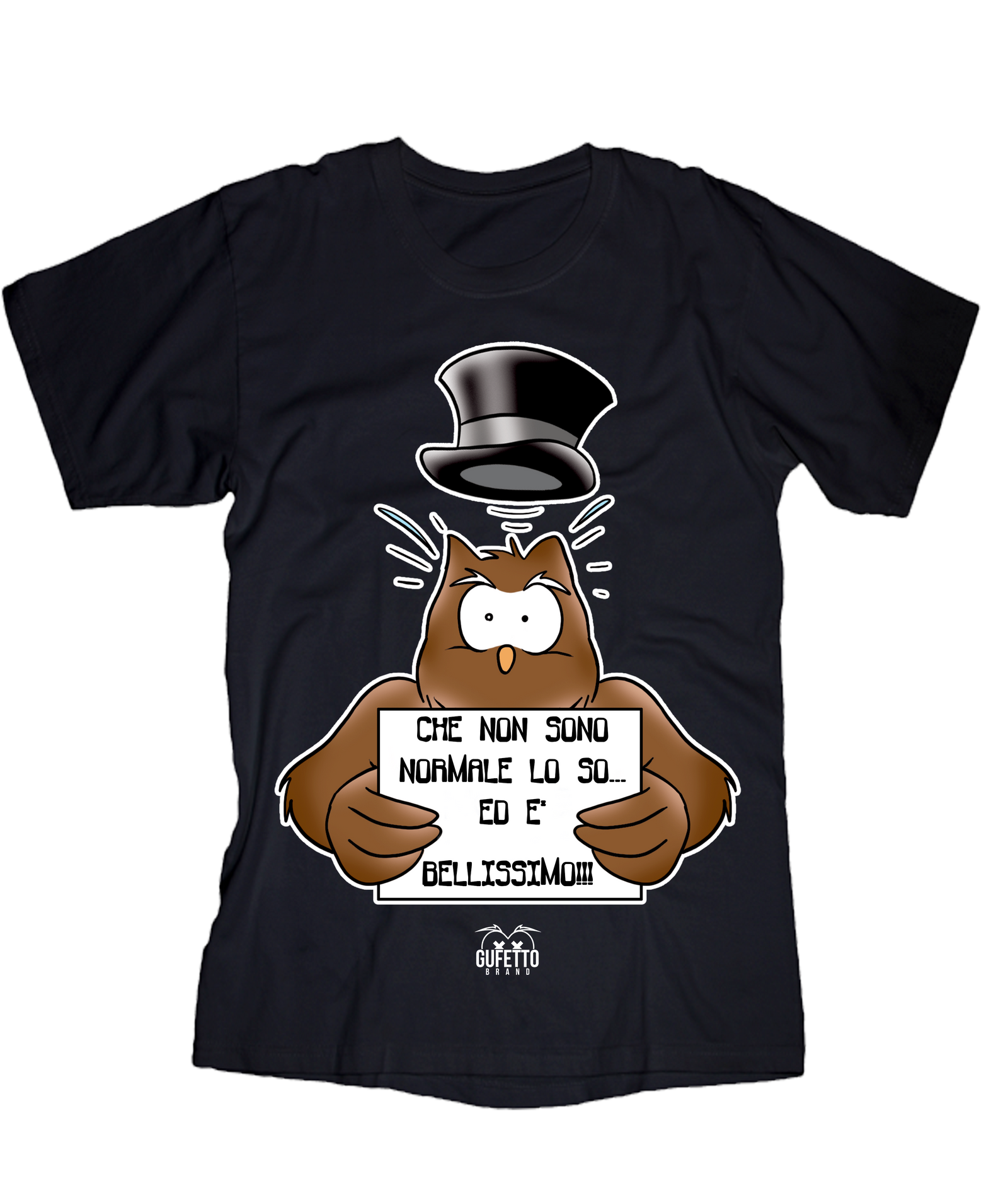T-shirt Donna Cartello - Gufetto Brand 