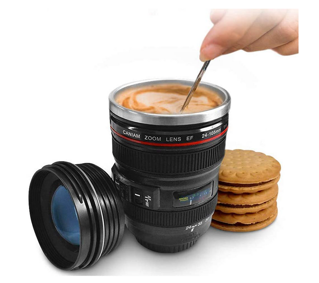 Tazza Viaggio caffè Obiettivo Camera - Gufetto Brand 
