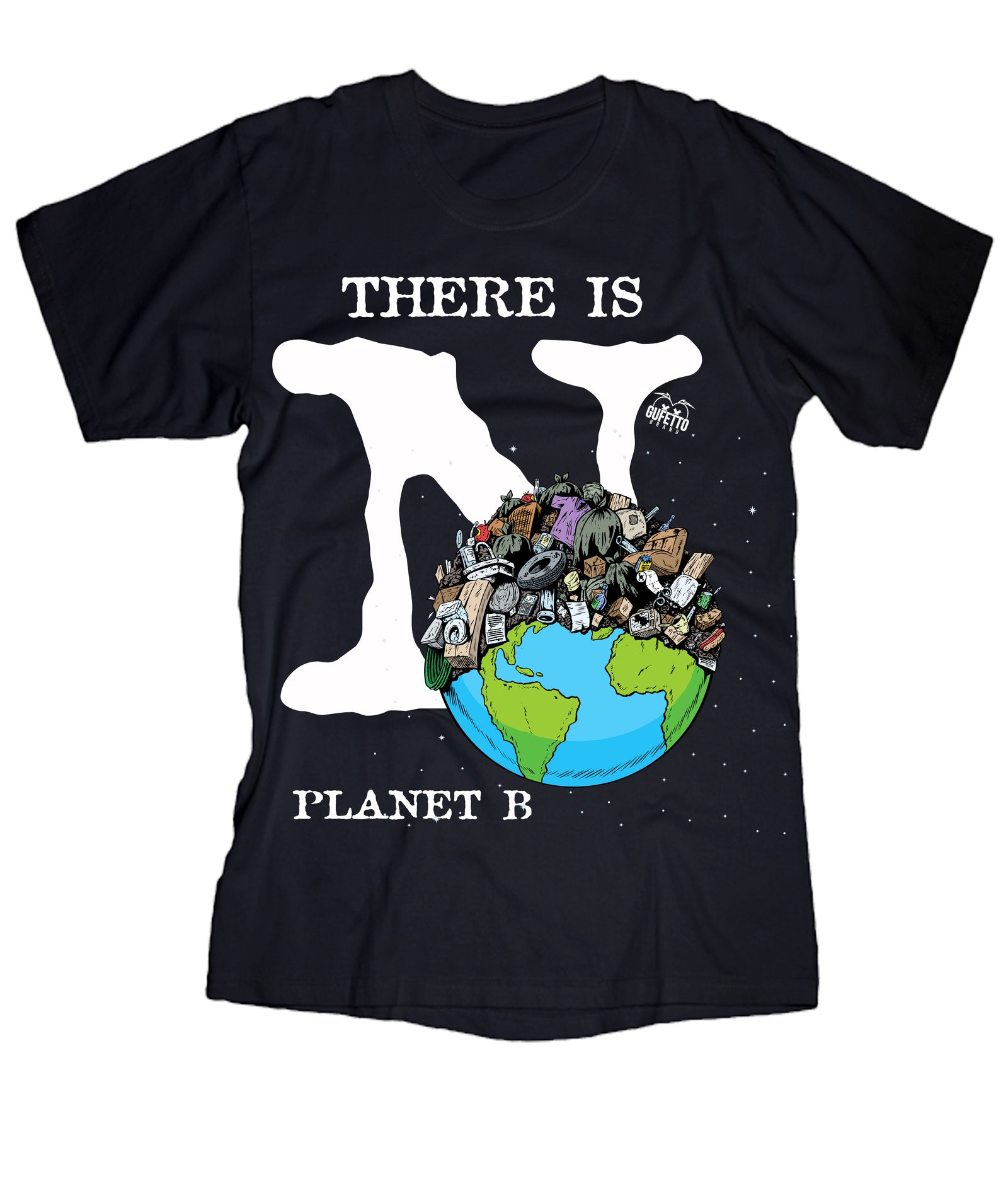 T-shirt Uomo Planet B ( P928 ) - Gufetto Brand 