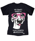 T-shirt Uomo Ho tanti difetti ( E9418 ) - Gufetto Brand 