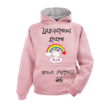 Felpa donna Unicorn Lasciatemi stare