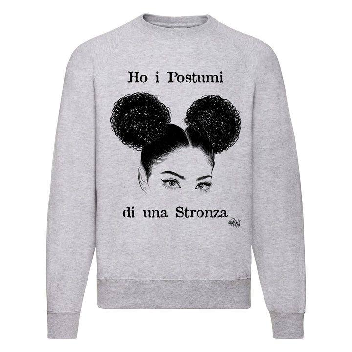 Felpa Classic Donna Postumi ( N294 ) - Gufetto Brand 