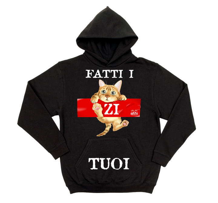 Felpa uomo Cat-zi Tuoi - Gufetto Brand 