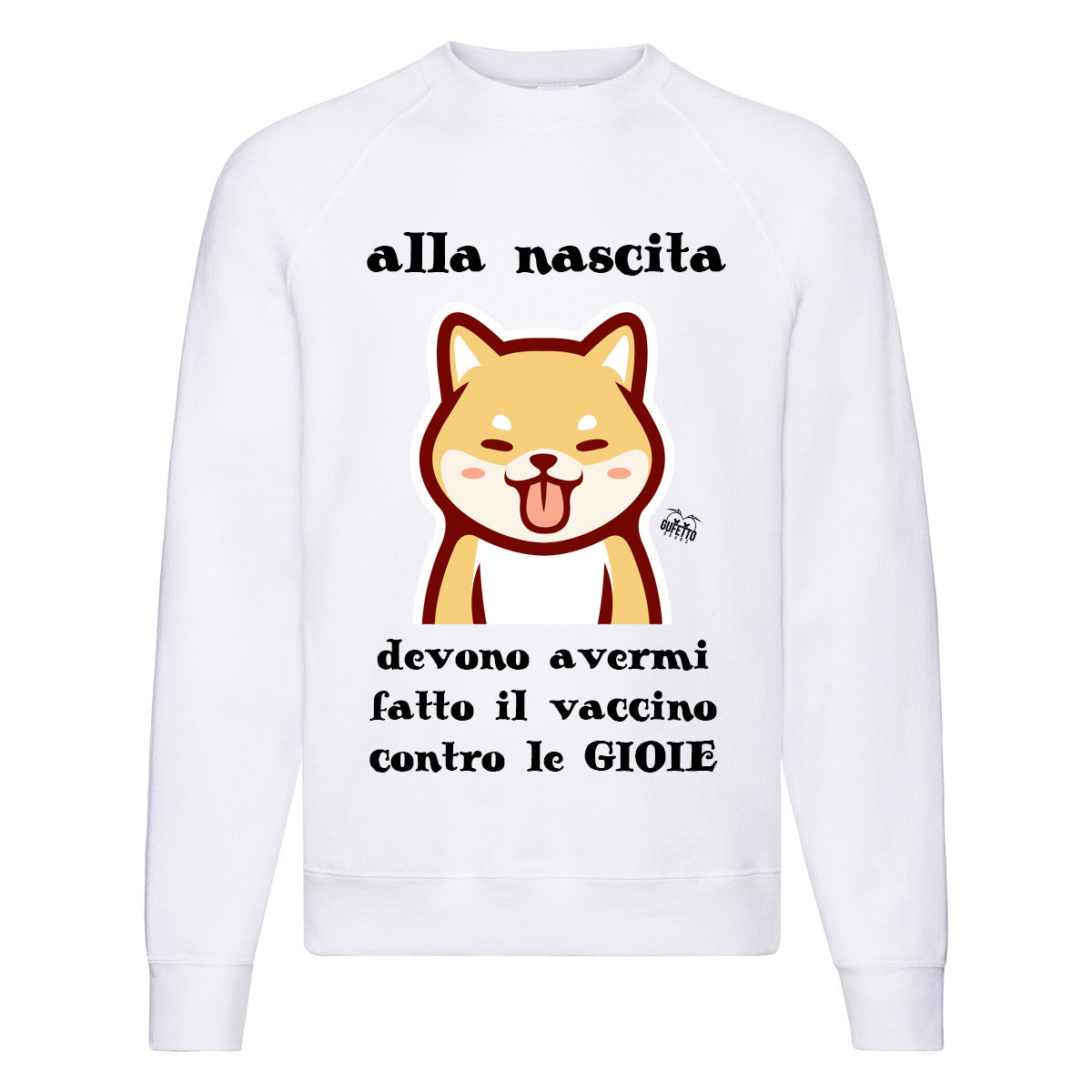 Felpa Classic  Uomo Donna  GIOIE ( Z943 ) - Gufetto Brand 