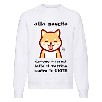 Felpa Classic  Uomo Donna  GIOIE ( Z943 )