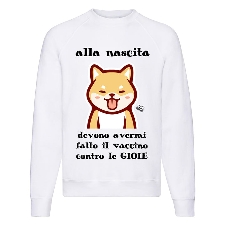 Felpa Classic  Uomo Donna  GIOIE ( Z943 ) - Gufetto Brand 