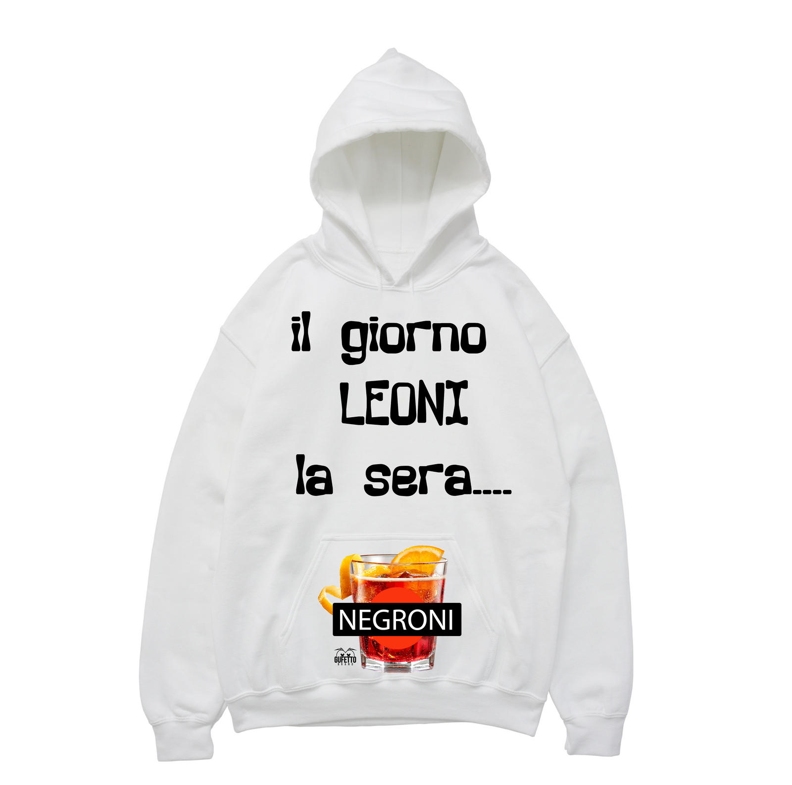 Felpa donna Il giorno Leoni - Gufetto Brand 