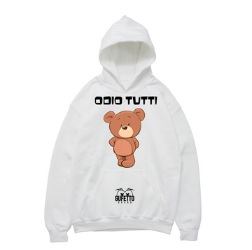 Felpa uomo Baby Bear Odio tutti