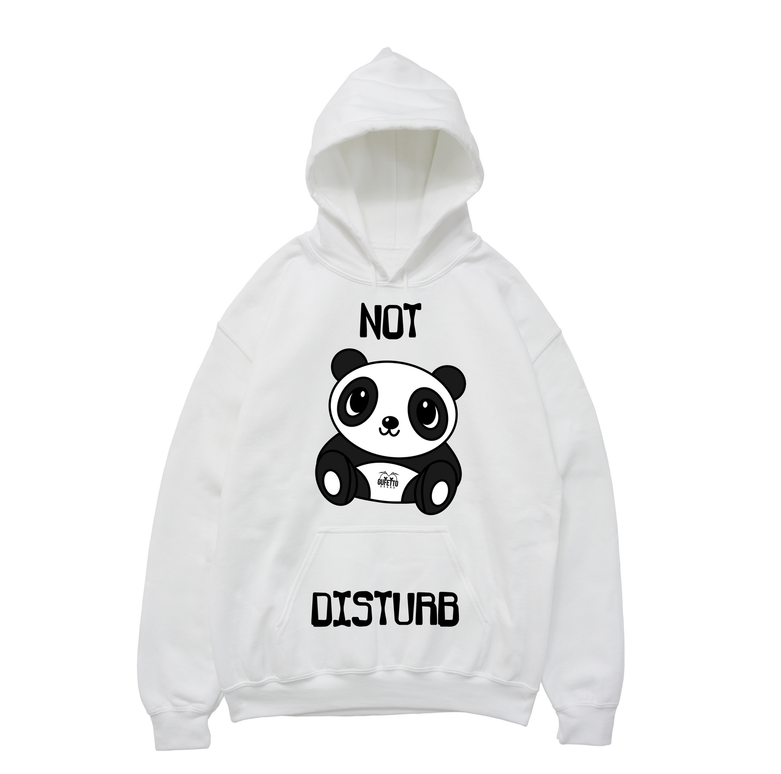 Felpa donna Not Disturb - Gufetto Brand 