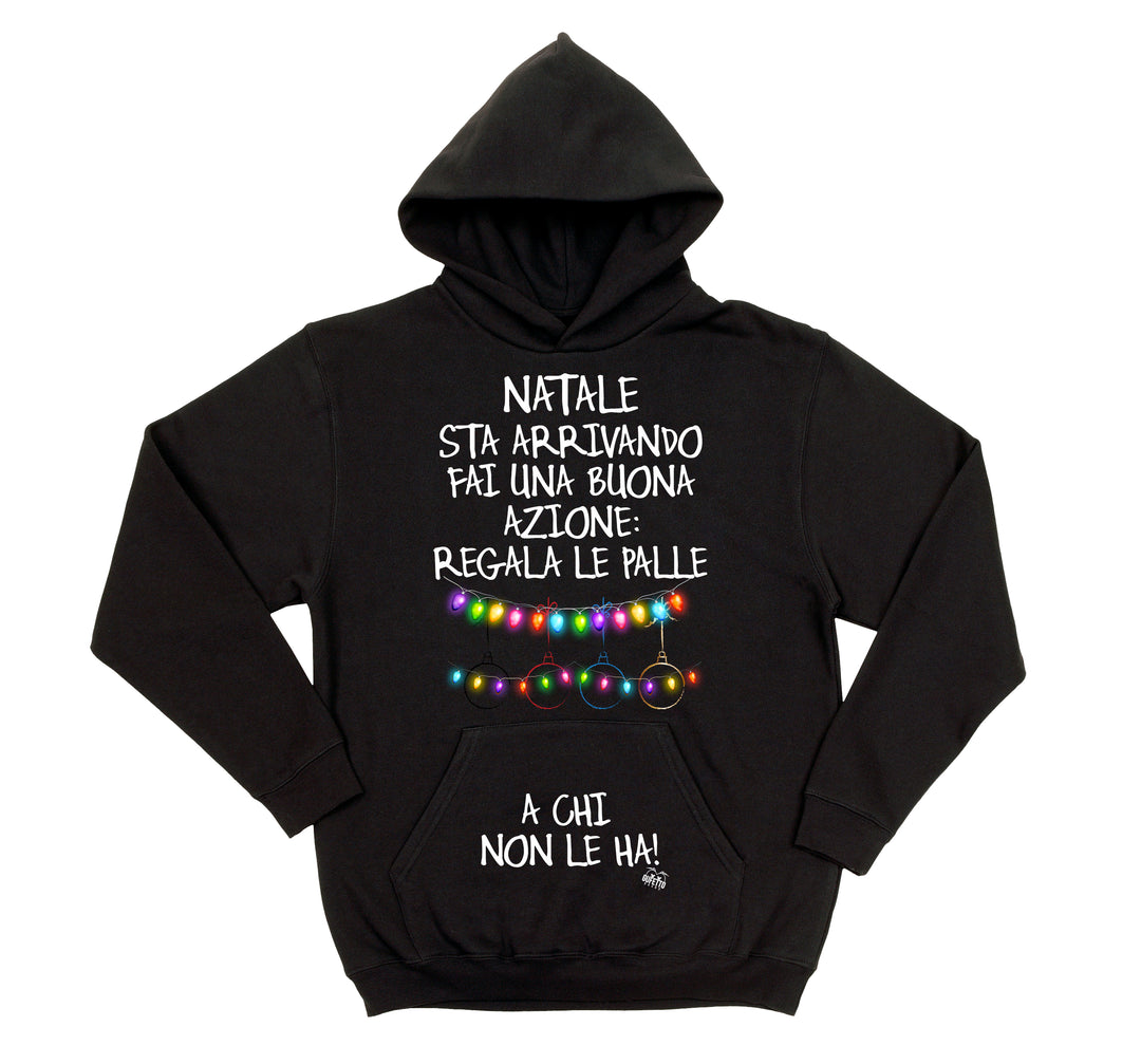 Felpa uomo  Natale ( D2512 ) - Gufetto Brand 