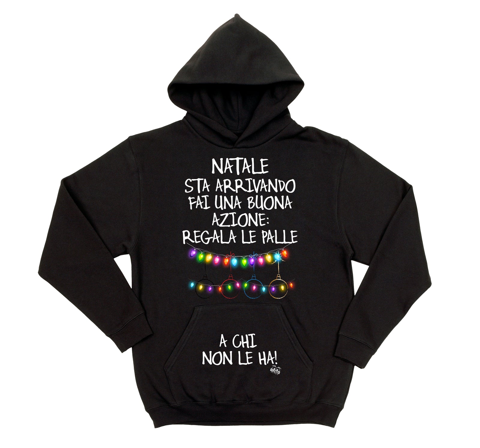 Felpa uomo  Natale ( D2512 ) - Gufetto Brand 