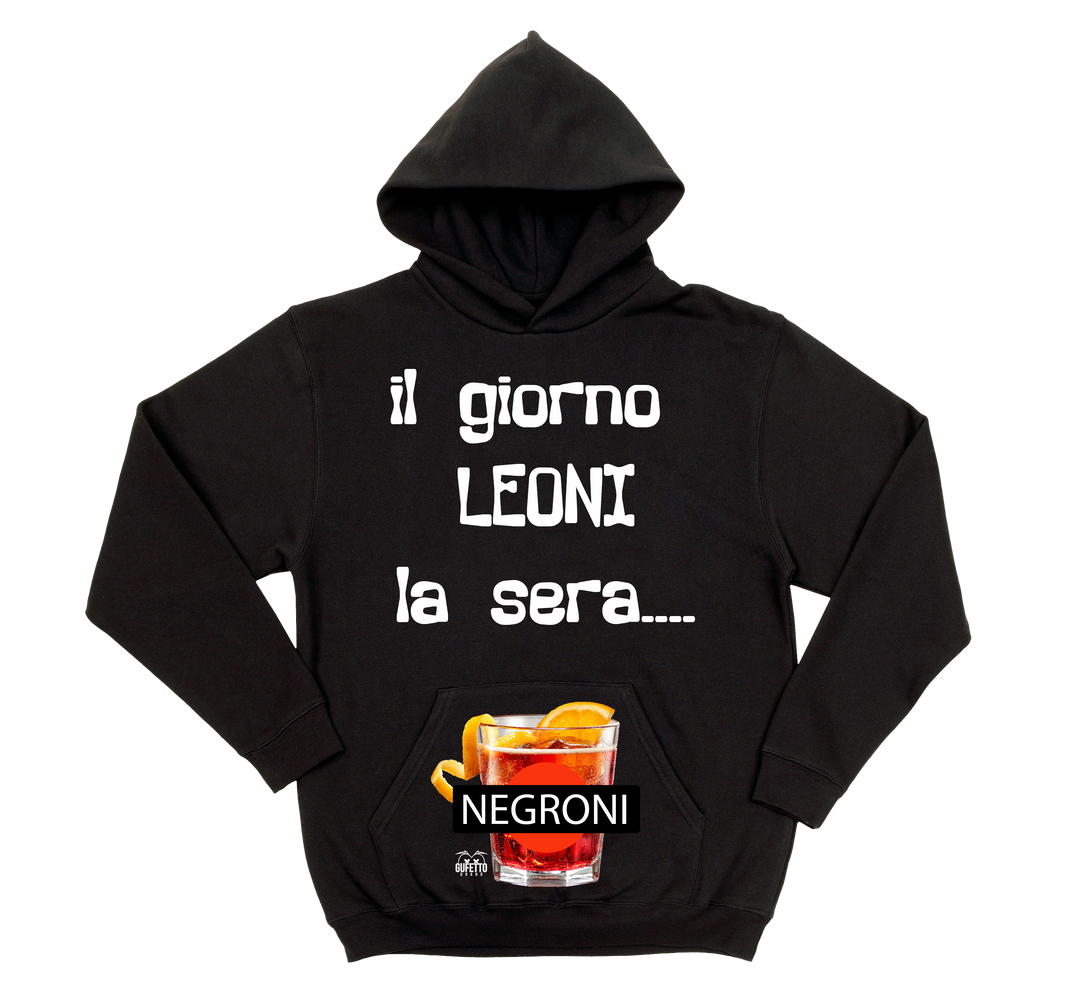 Felpa donna Il giorno Leoni - Gufetto Brand 