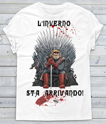 T-shirt Donna L'inverno sta Arrivando