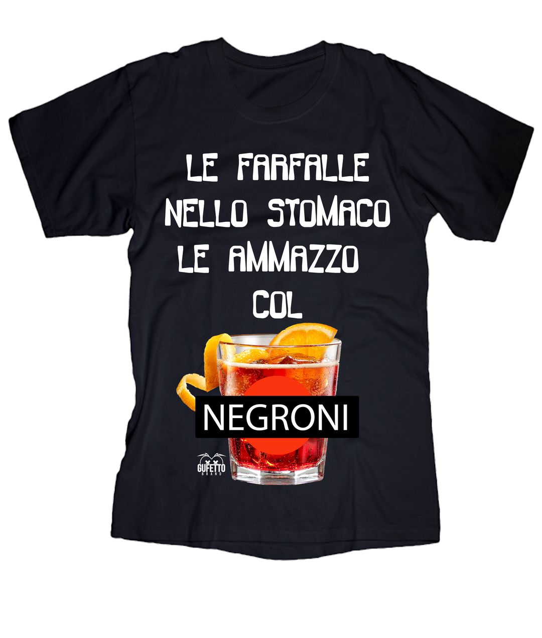 T-shirt Uomo Le Farfalle - Gufetto Brand 
