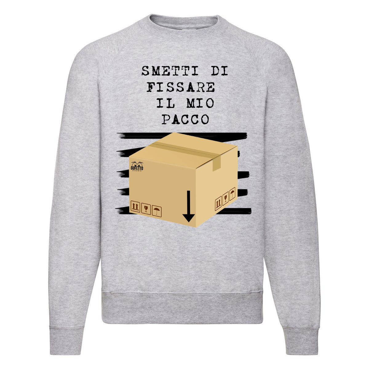 Felpa Classic Uomo PACCO ( S984 ) - Gufetto Brand 