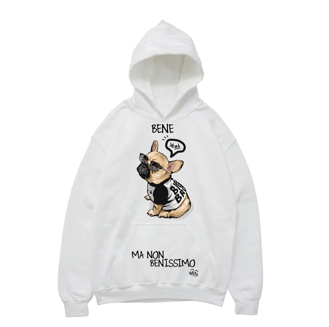 Felpa uomo  BENE ( B268 ) - Gufetto Brand 