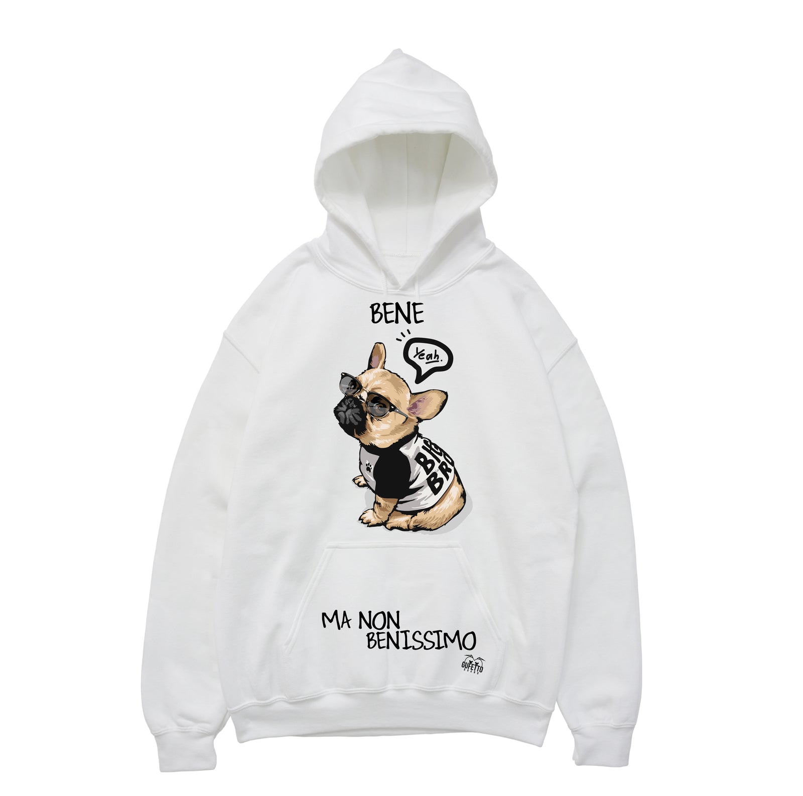Felpa uomo  BENE ( B268 ) - Gufetto Brand 