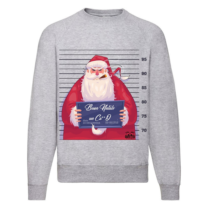 Felpa Classic Uomo Donna BUON NATALE UN... ( B560976 ) - Gufetto Brand 