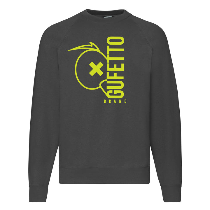 Felpa donna Gufetto Brand Fluo Gialla - Gufetto Brand 