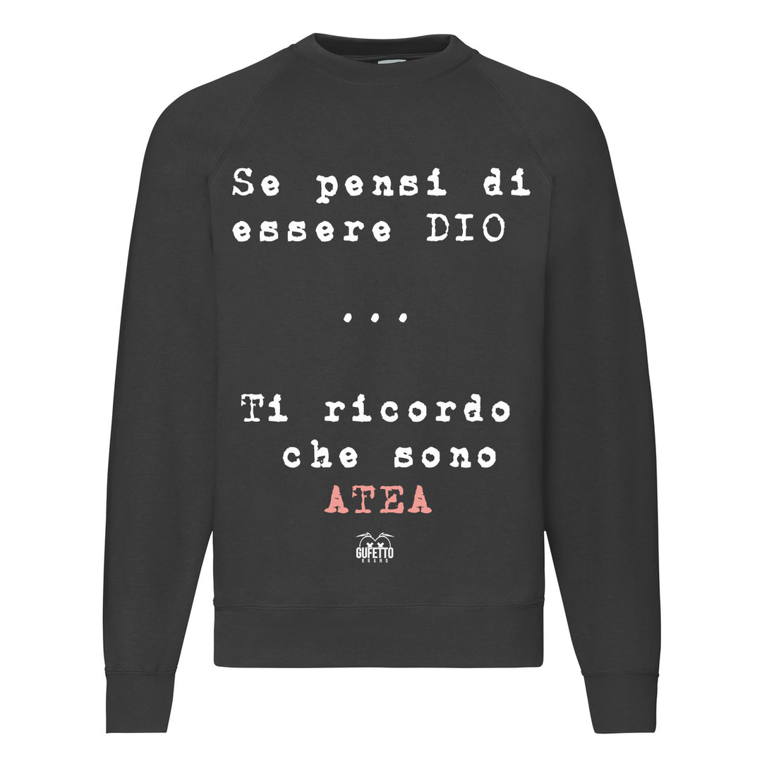 Felpa Classic Donna ATEA ( L082 ) - Gufetto Brand 