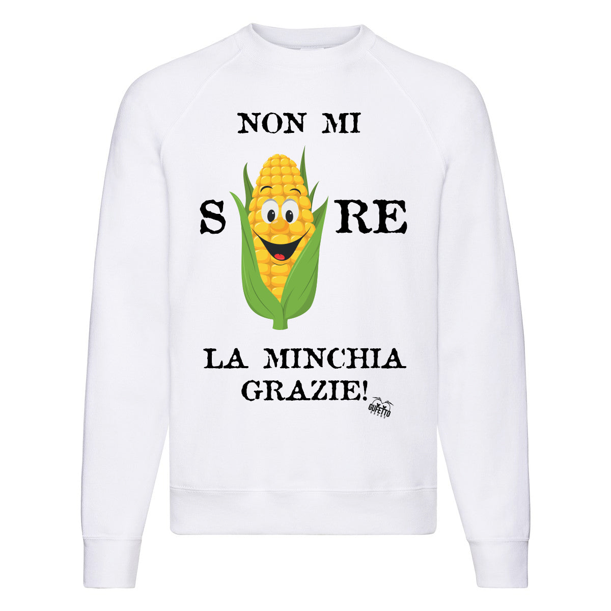 Felpa Classic  Uomo Donna Pannocchia ( G239 ) - Gufetto Brand 