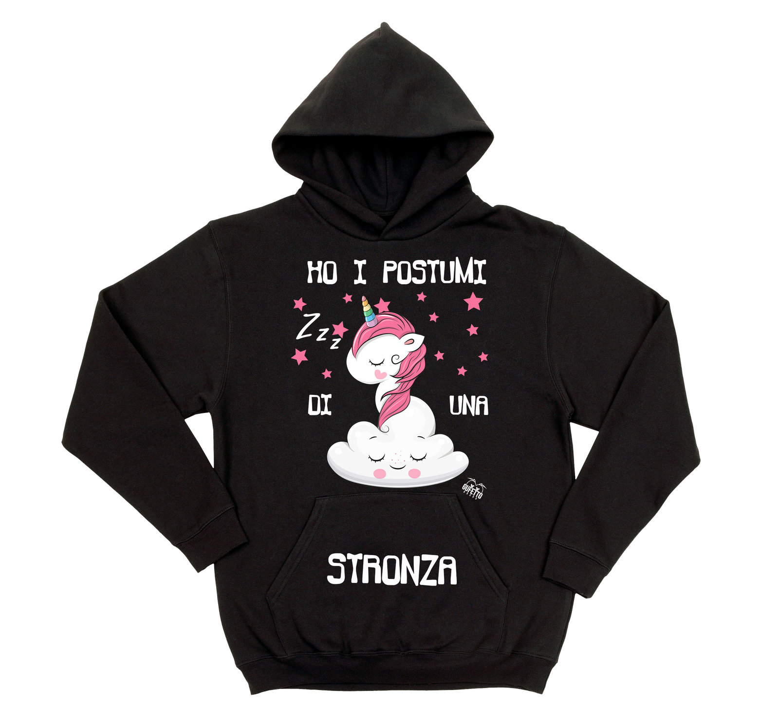 Felpa donna Postumi Unicorn - Gufetto Brand 