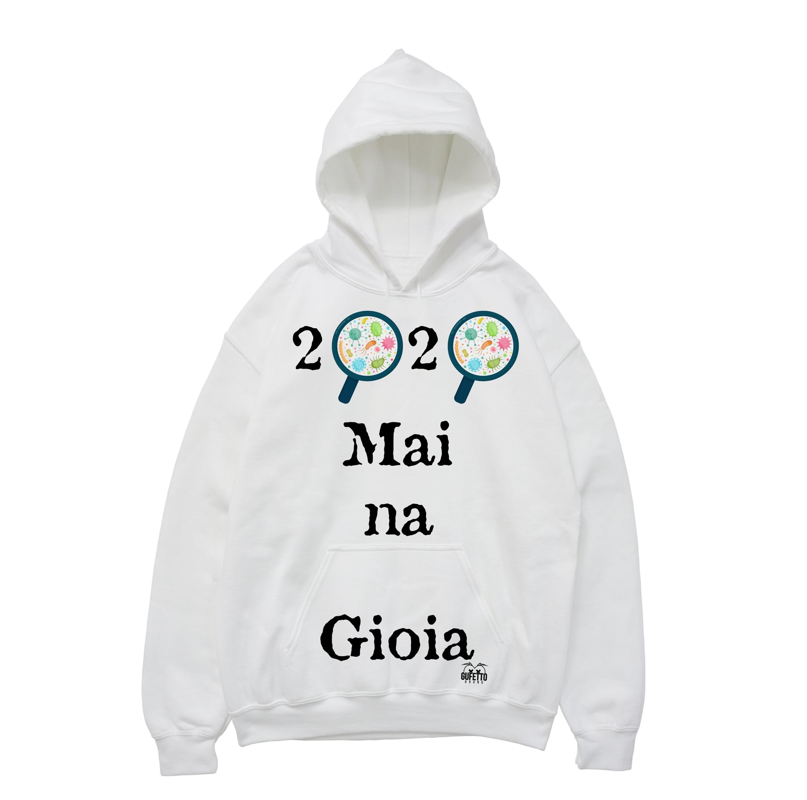 Felpa uomo Covid 19 ( C019 ) - Gufetto Brand 