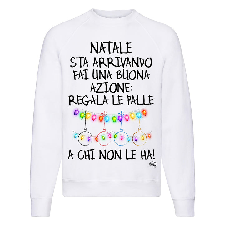 Felpa Classic  Uomo Donna  Natale ( D2512 ) - Gufetto Brand 