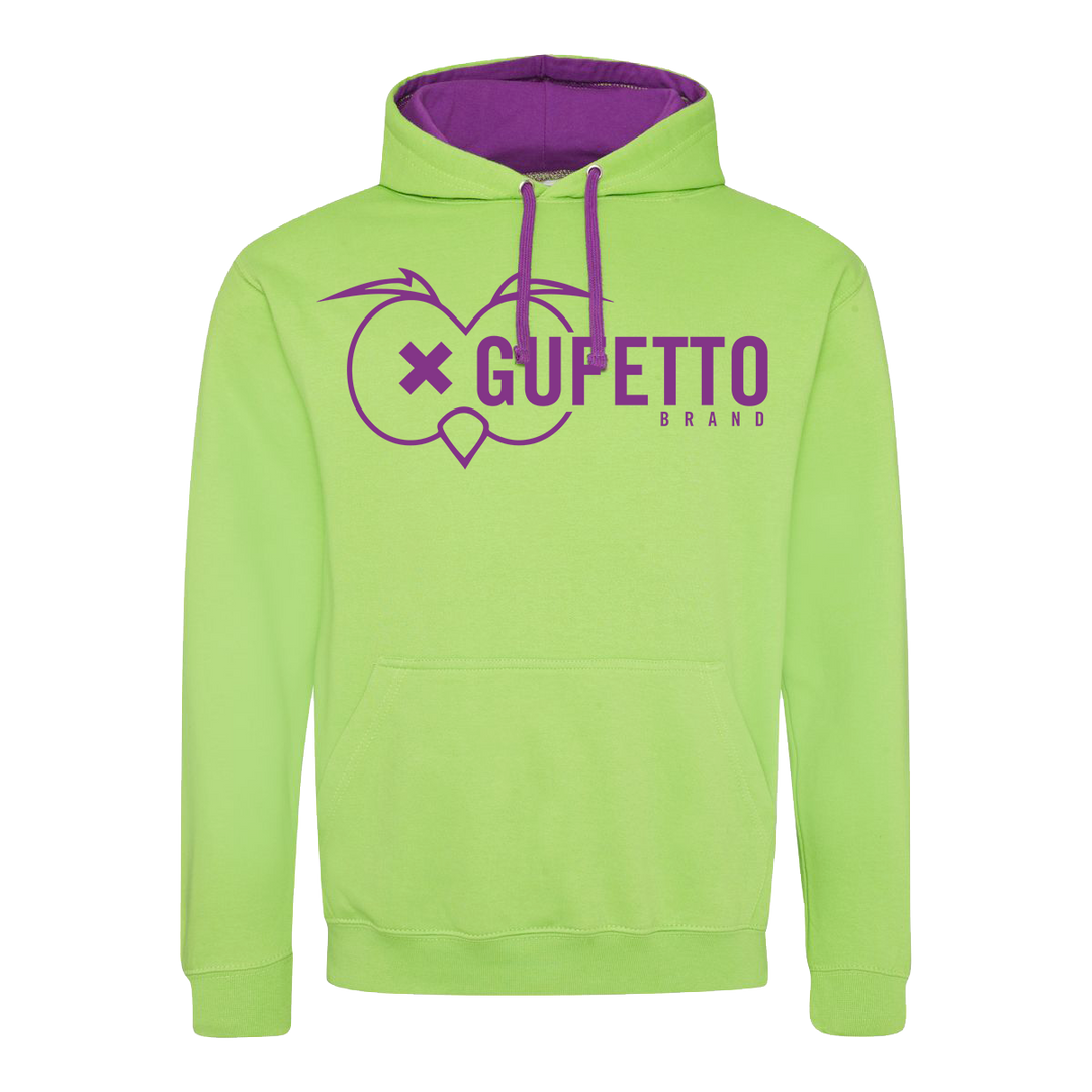 Felpa Donna/Uomo Uniform Verde V - Gufetto Brand 