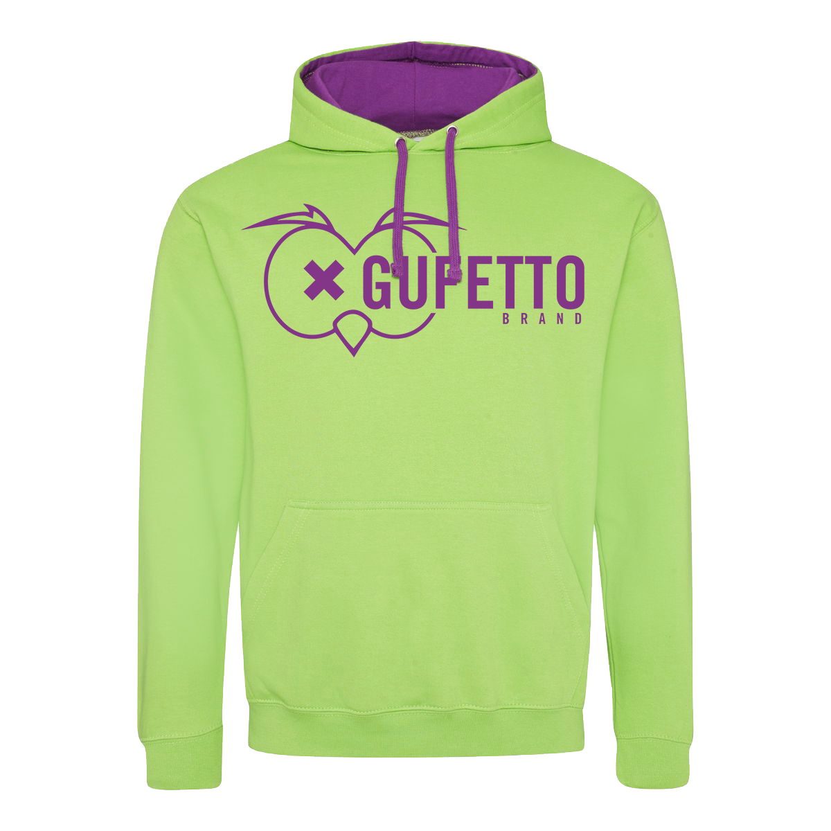 Felpa Donna/Uomo Uniform Verde V - Gufetto Brand 