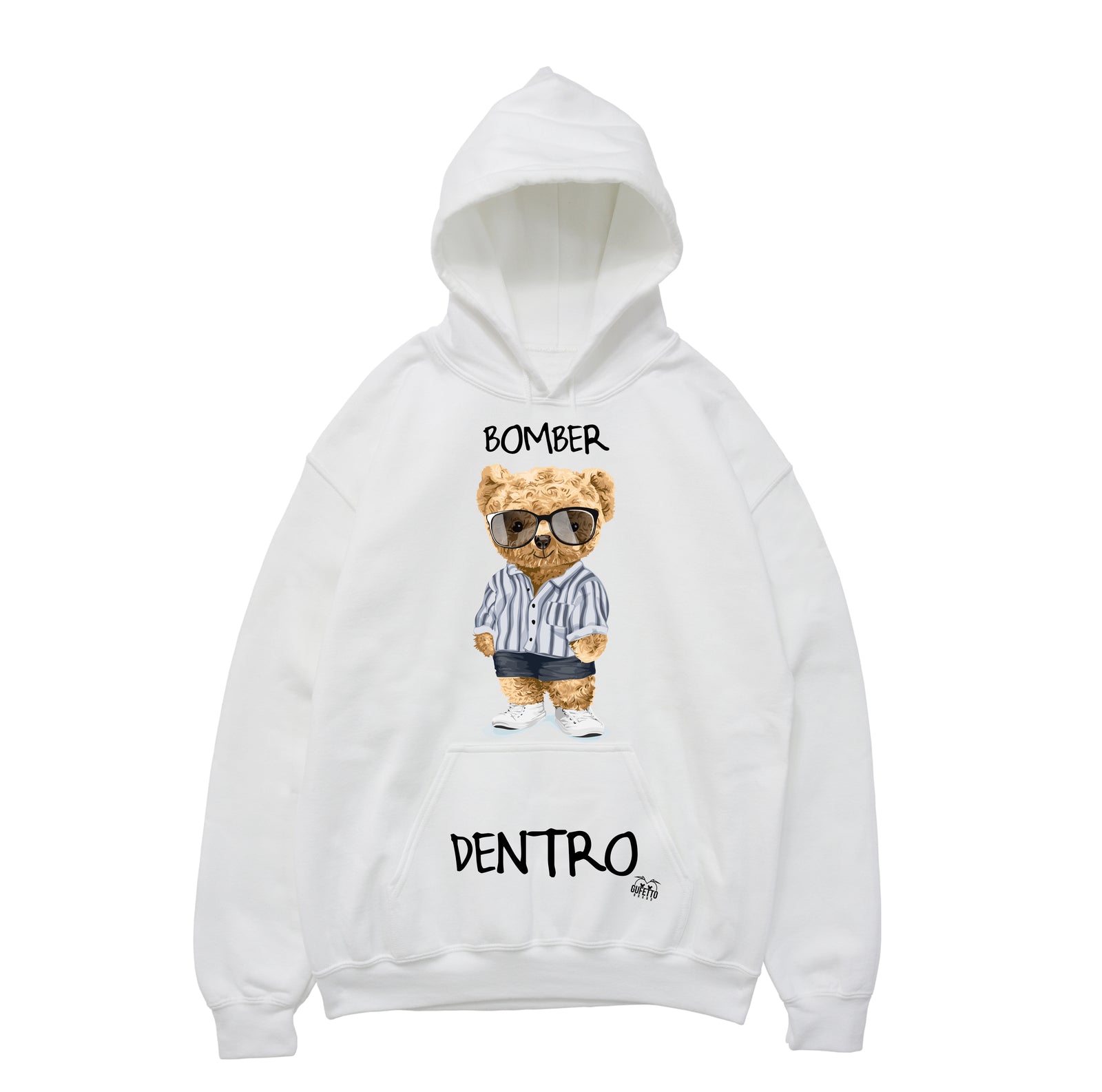 Felpa uomo  BOMBER ( K184 ) - Gufetto Brand 