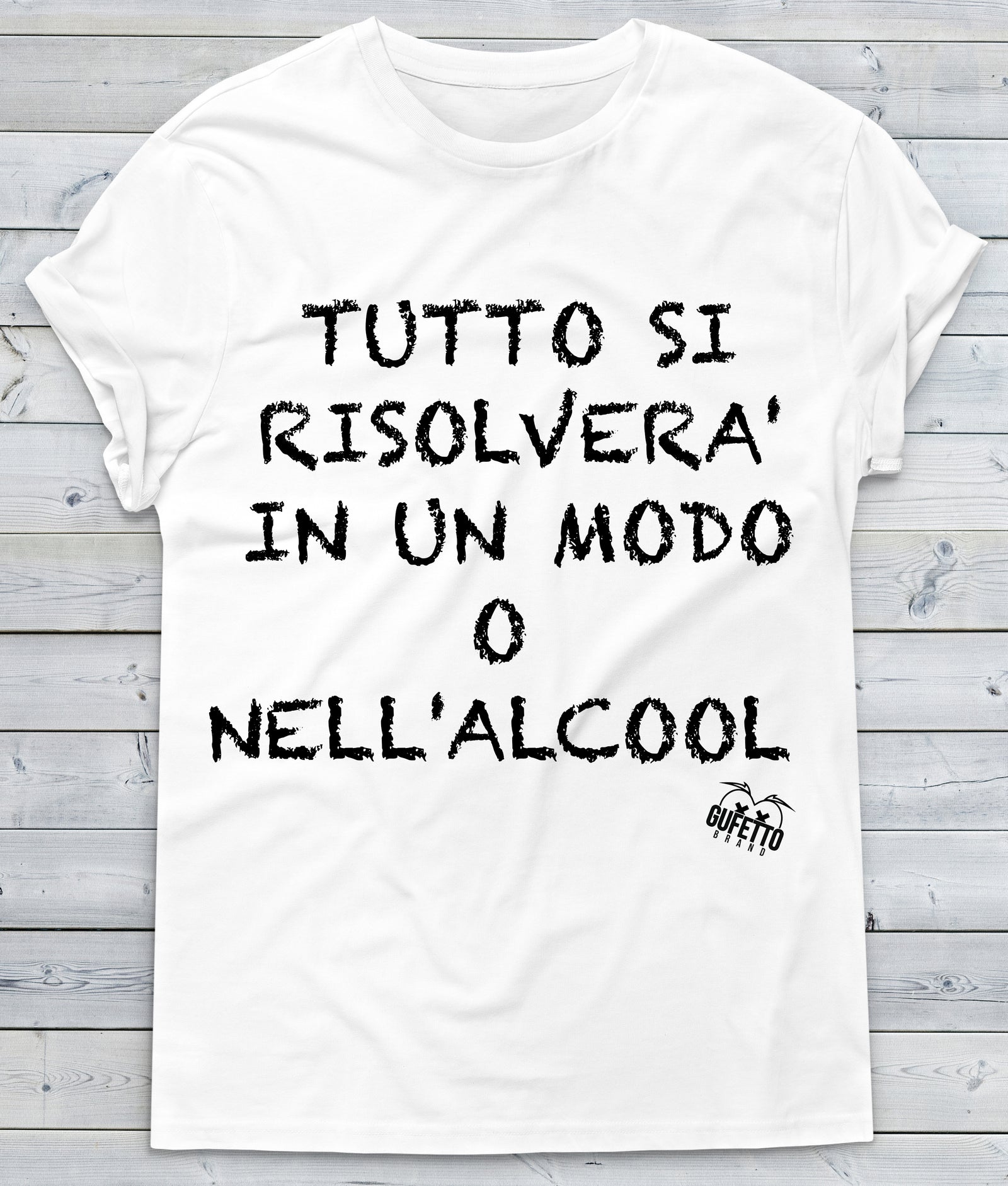 T-shirt Donna  TUTTO ( K204 ) - Gufetto Brand 