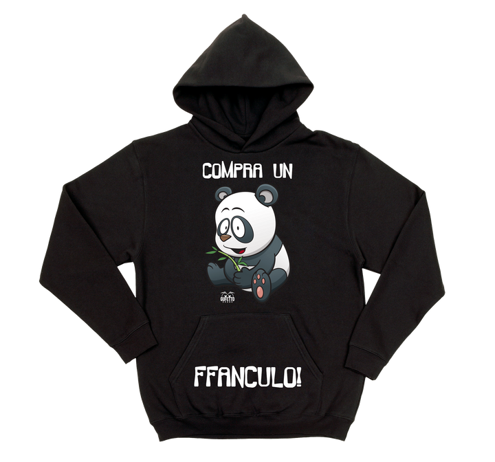 Felpa uomo Compra un Panda - Gufetto Brand 