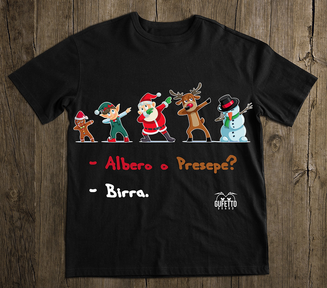 T-shirt Donna PRESEPE ( P990534 ) - Gufetto Brand 