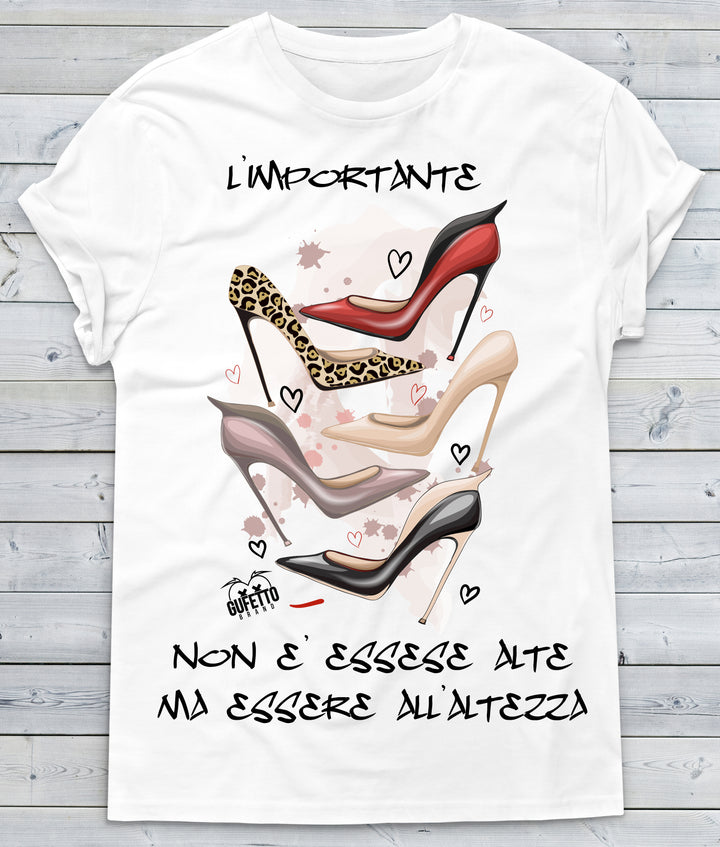 T-shirt Donna Altezza New ( C458 ) - Gufetto Brand 