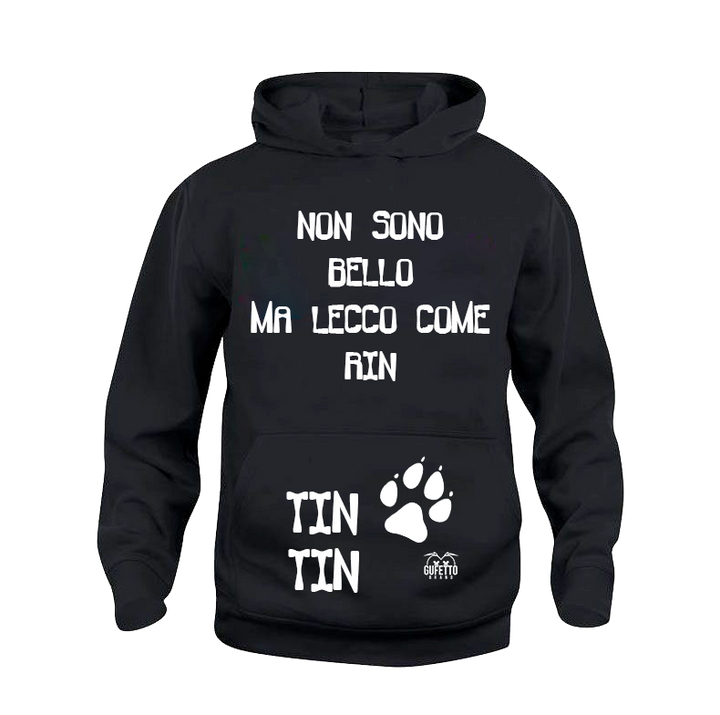 Felpa uomo Rin Tin Tin - Gufetto Brand 