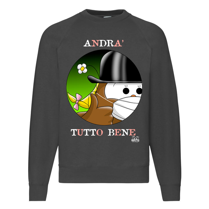 Felpa Classic Donna Andrà tutto bene &