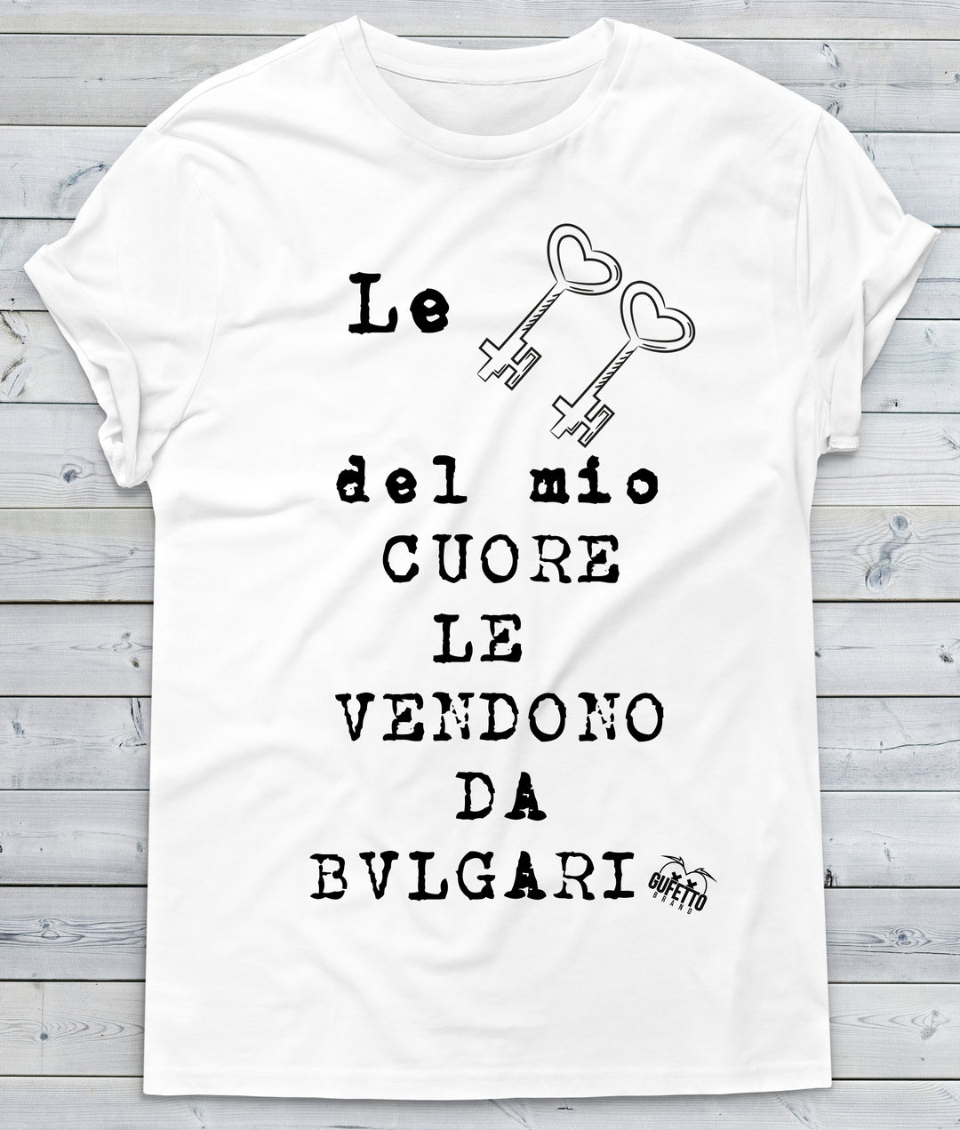 T-shirt Uomo Le Chiavi - Gufetto Brand 